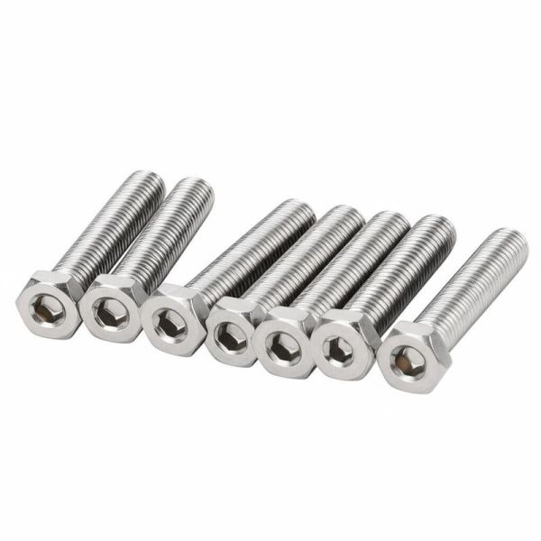 External Hexagon Stainless Steel Lock Screws Used in Lighting Equipment