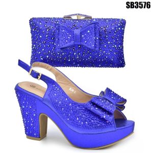 Supoo Good quality Italian ladies shoes matching bags african high heel shoes