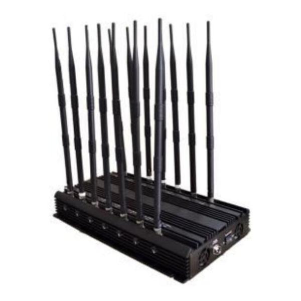 14 antenna high power adjustable Cell Phone Signal Jammer full coverage for all