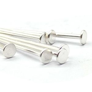 China Silver plated finish Customized carbon steel rivets on sale
