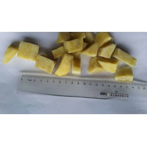 Frozen Steamed Sweet Potato Dice, peeled, variety of Victory 100(Shengli 100)