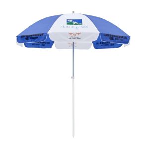 40 Inches Sun Shelter Promotional Beach Umbrella With Pongee Fabric