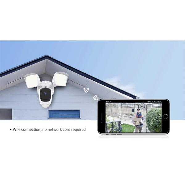 Smart Wireless 1080P Floodlight Camera(E97A)