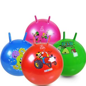 China Animal Hopper Ball With Handle 45cm 55cm 65cm on sale