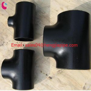 China ASTM A 234 WPB equal tee on sale