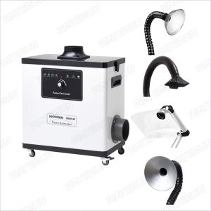 Microcomputer Salon Fume Extractor Air Cleaner With Freestanding Arm