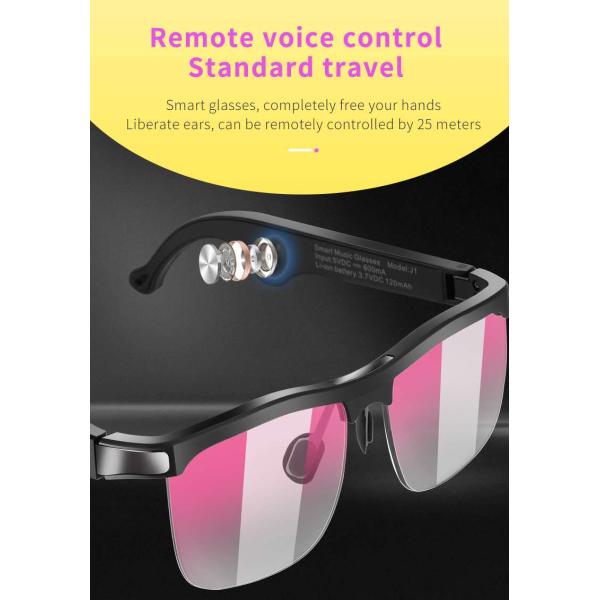 Rechargeable Exercise with microphone Glasses hot selling glasses luxury glasses For Listening To Music And Making Phone Calls