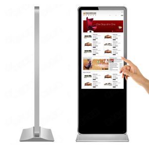 43inch standalone lcd display full new interactive IR touch screen self-service