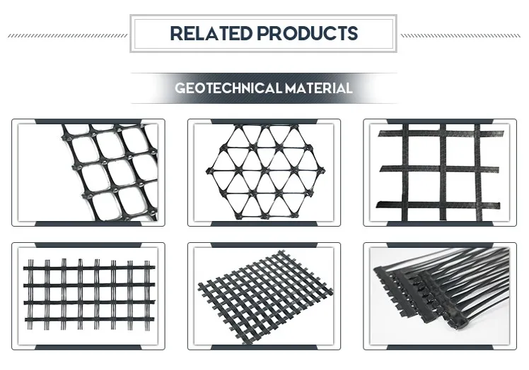 High Tenslie Strength Biaxial Welding Steel Plastic Composite Earthwork Geogrid For Soil Stabilization Anti-Erosion Feature