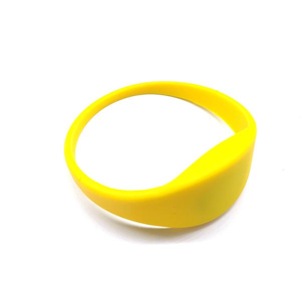 Buy Durable MF1 IC S50 13.56 Mhz RFID Wristband / Colorful Classic  1k Wristband at wholesale prices