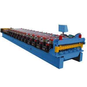 Metal Sheet Glazed Tile Making Roof Panel Roll Forming Machine