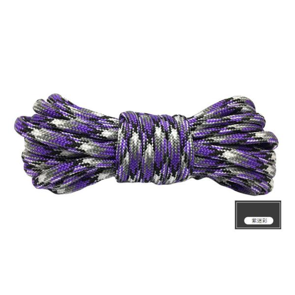 Colorful Orange Nylon Rope ISO9001 Double Braided Polyester Rope