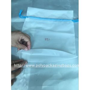 Custom Printed Foldable Drawstring Plastic Bags For Candy Gift