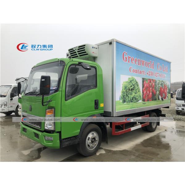 Buy SINOTRUK HOWO Refrigerated Van Truck at wholesale prices
