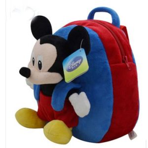 Cute Soft Kids School Backpacks Disney Mickey Mouse School Bag