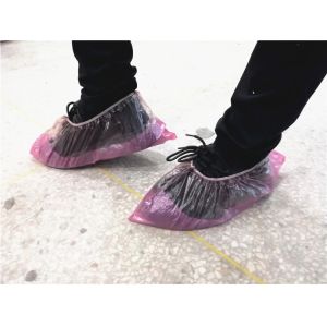 Double Layers Disposable Plastic Shoe Cover Making Machine