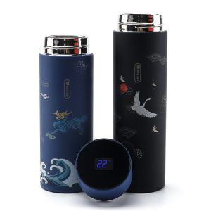 16oz Wholesale OEM Customize Waterproof Vacuum Stainless Steel Sensor LED