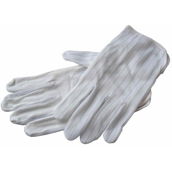 Anti Static Cotton ESD Hand Gloves For Electronics Safety Inspection