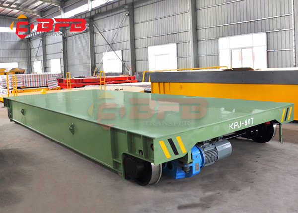 Buy AC Motor 20m/Min 500T Steel Motorized Transfer Trolley at wholesale prices