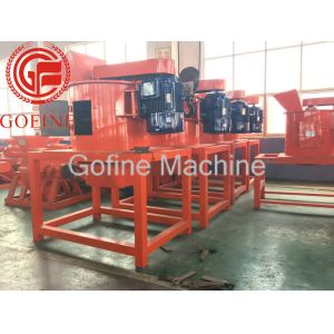 8T/H Fertilizer Processing Machine Horizontal Compost Chain Crusher
