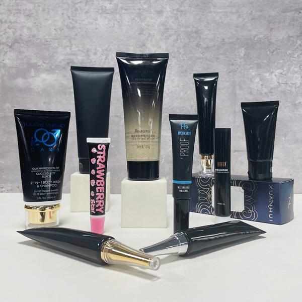 Buy 100ml 200ml Luxury Face Wash Packaging Tube hot stamping Printing at wholesale prices