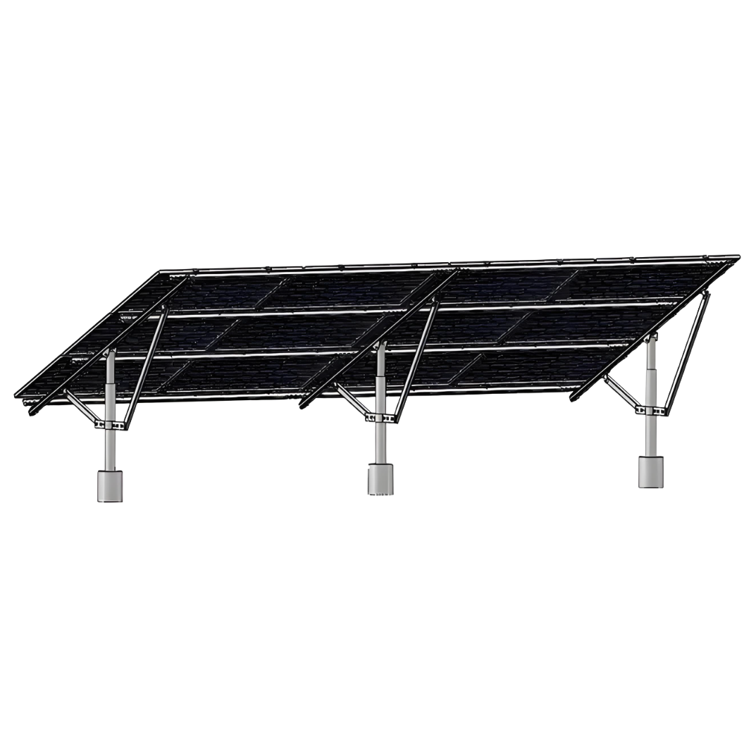 China Solar Panel Mounting Brackets for Ground Mounting Solution with Pre-Assembled Supporting Rack and High Strength on sale