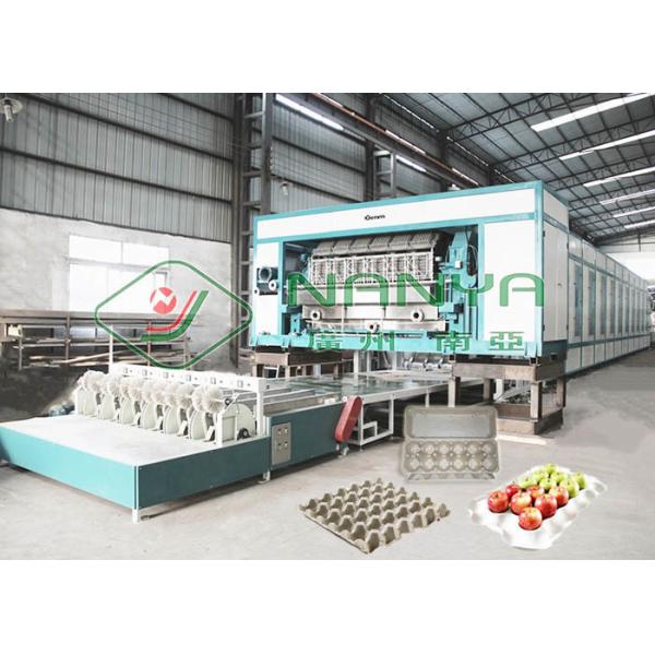 Buy PLC 70mm 30 Holes Egg Tray Pulp Molding Equipment at wholesale prices