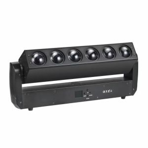 DMX512 Control Mode LED Six-eyes Rgb Laser Light 6 Lens Red Dot Pixel Beam Laser