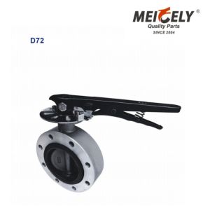 High Quality Butterfly Valve DF71-100 D72 For Water Tank Truck