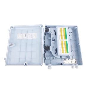 FTTH 32 Core ABS PC Optical Fiber Distribution Box APC UPC