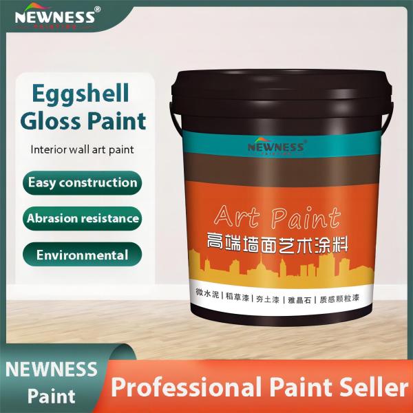 EINECS No. 201-177-9 All Color Optional 20KG/BUCKET Building Coating Velvet Art Paint