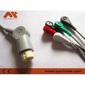 Philips Compatible 5 Lead Snap Direct-Connect ECG Cable - M1977A