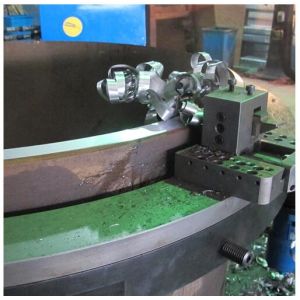 Electric Driven Clamshell Split Frame Machine , Pipe Cold Cutting Tools