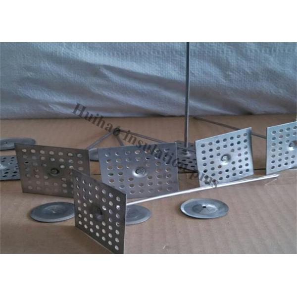 Aluminum Nail Self Stick Insulation anchor pins With 2" Self Adhesive Base Tape