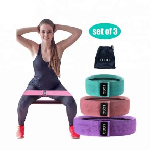 66cm 76cm 86cm 3pcs elastic workout straps Gym With Carry Bag
