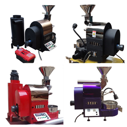 304ss 3kg Capacity 0.35kg/Hr Gas Coffee Roaster With Coffee Cooling Tray