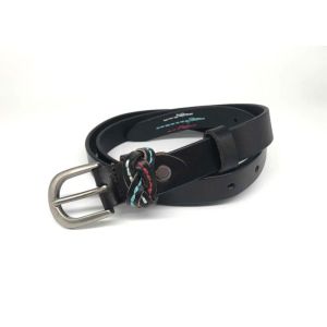 23mm Width Casual Jeans Women Genuine Leather Belt