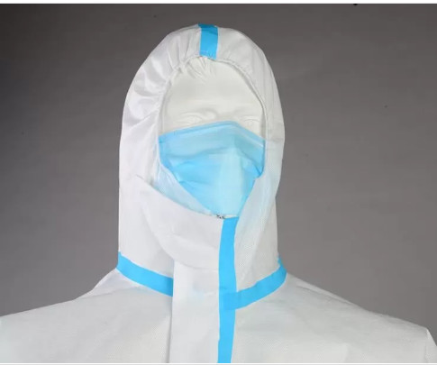 Buy Outdoor Disposable Protective Suit Cleanroom Emergency Accident Environment at wholesale prices