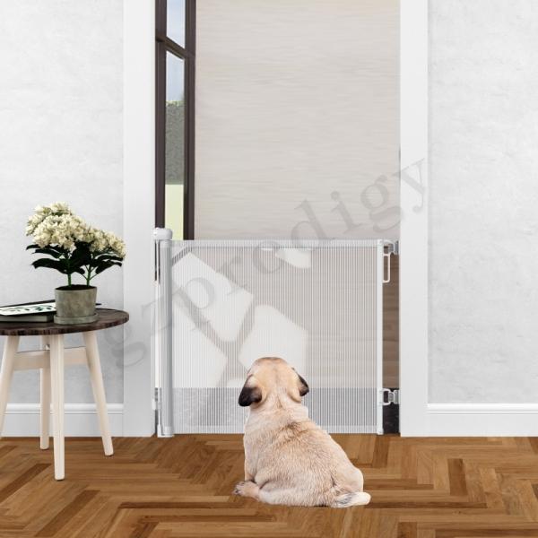 71 Inch Extra Wide Expandable Gate Outdoor Retractable Safety Gate