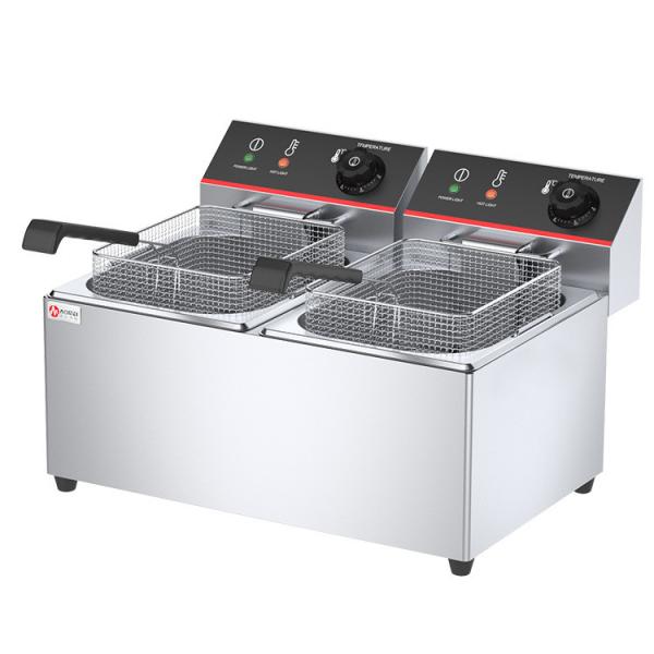 Buy 11L 11L Electric Deep Fryer with Heating Protection Function and Non-Stick PTFE Material at wholesale prices