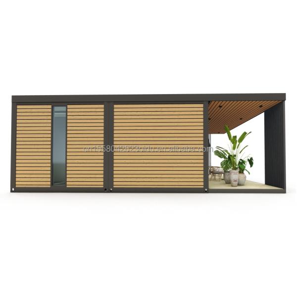 Easy-to-Assemble 20FT Light Steel Prefabricated Villa with Aluminum Alloy Windows