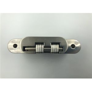 Flexible Heavy Duty Invisible Hinge With Brushed Nickel Surface Finish