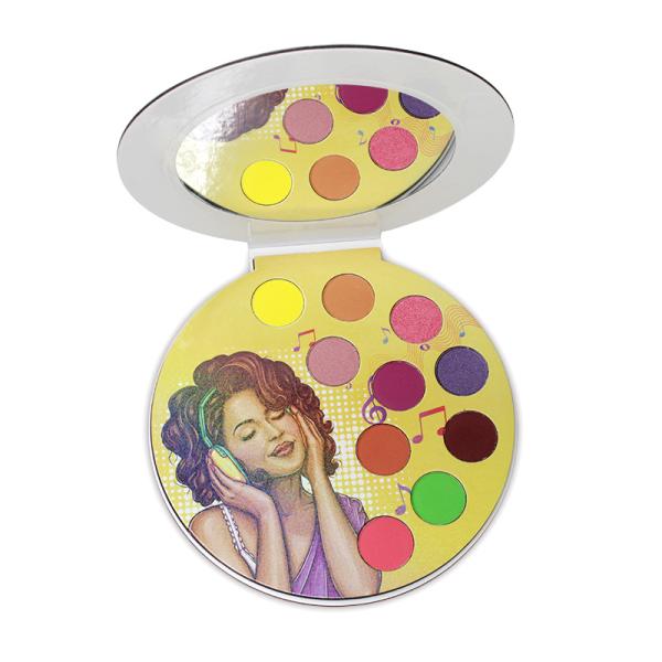 4C Printing Magnetic 10 Colors Cosmetic Eyeshadow Palette