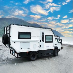 Windows 2x 800 x 1200 mm Camper Shell for FUSO 4x4 Motorhome and Camper Trucks