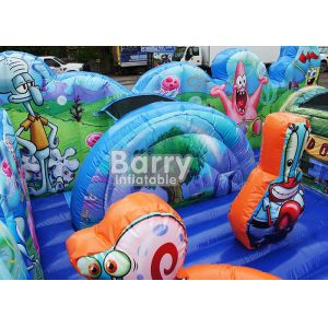 Backyard Inflatable Bounce House For Playland Inflatable Spongebob Toddler