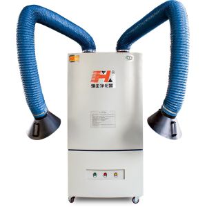 ROHS Pulse Back Blowing Laser Welding Fume Extractor With Metal Shell