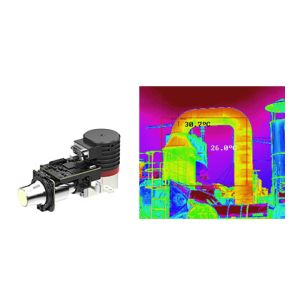 MWIR Cooled Thermal Camera Module 320x256 30μM For Methane Gas Leaks Detection