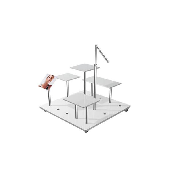 High Grade Commercial Cloth Hanger Stand , Wood Practical Garment Display Racks