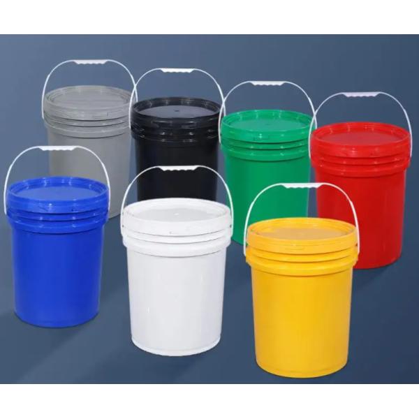 Buy Industrial PP/HDPE Material Lubricant Bucket with 20L Capacity at wholesale prices