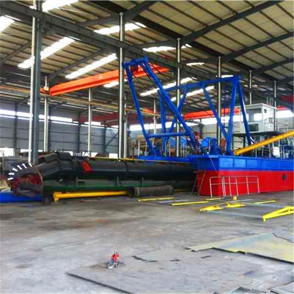 Cutter Suction Sand Mud Dredging Machinery with Water Flow Meter